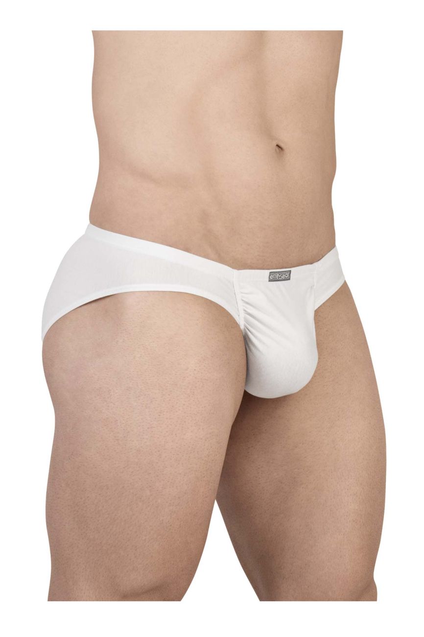 ErgoWear EW1735 FEEL GR8 Cotton Bikini Color White - DealByEthan.gay loves ErgoWear
