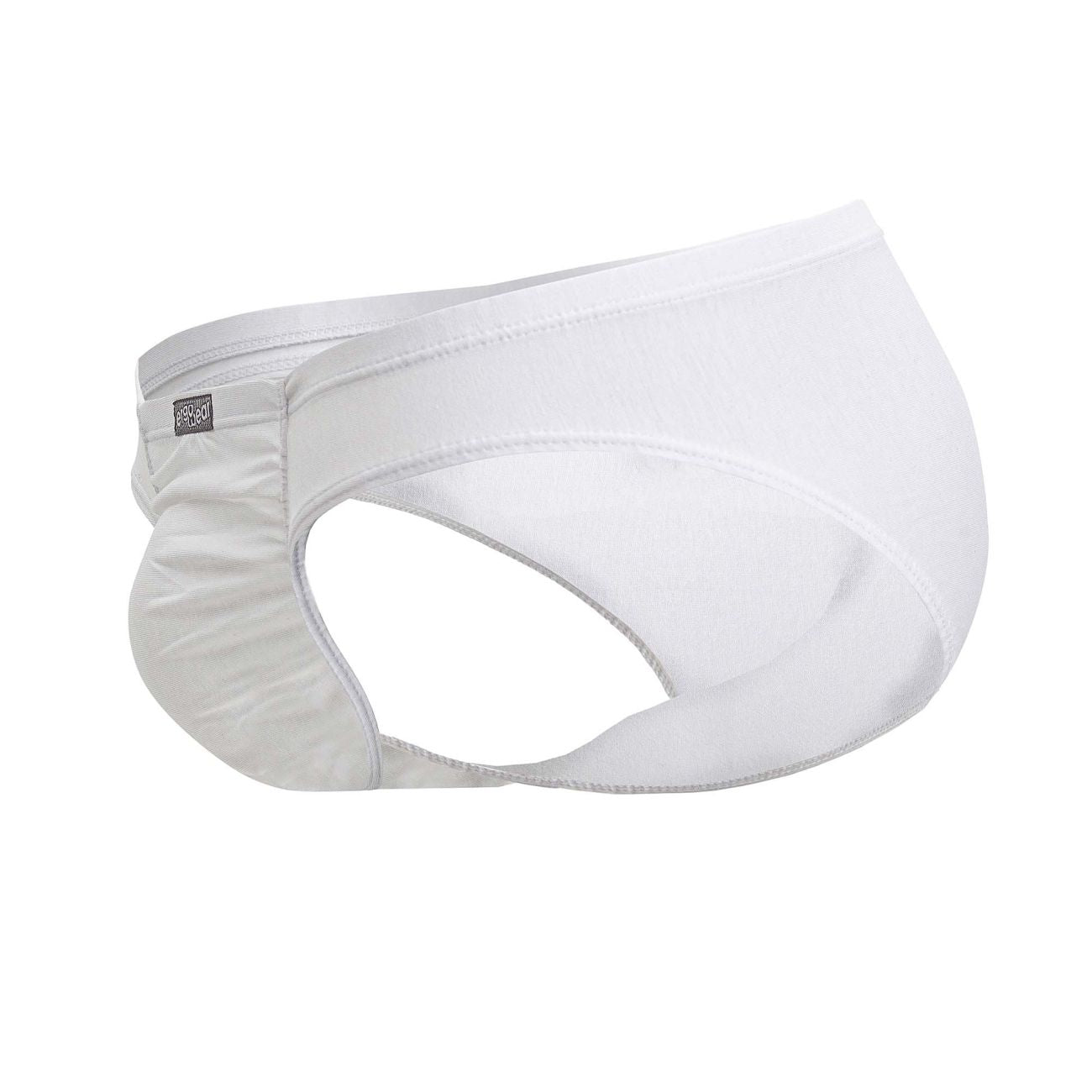 ErgoWear EW1735 FEEL GR8 Cotton Bikini Color White - DealByEthan.gay loves ErgoWear