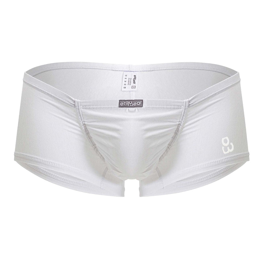 ErgoWear EW1736 FEEL GR8 Cotton Trunks Color White - DealByEthan.gay loves ErgoWear