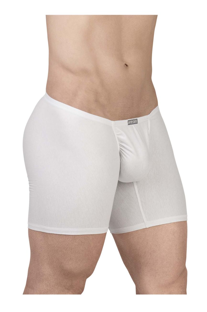 ErgoWear EW1737 FEEL GR8 Cotton Boxer Briefs Color White - DealByEthan.gay loves ErgoWear