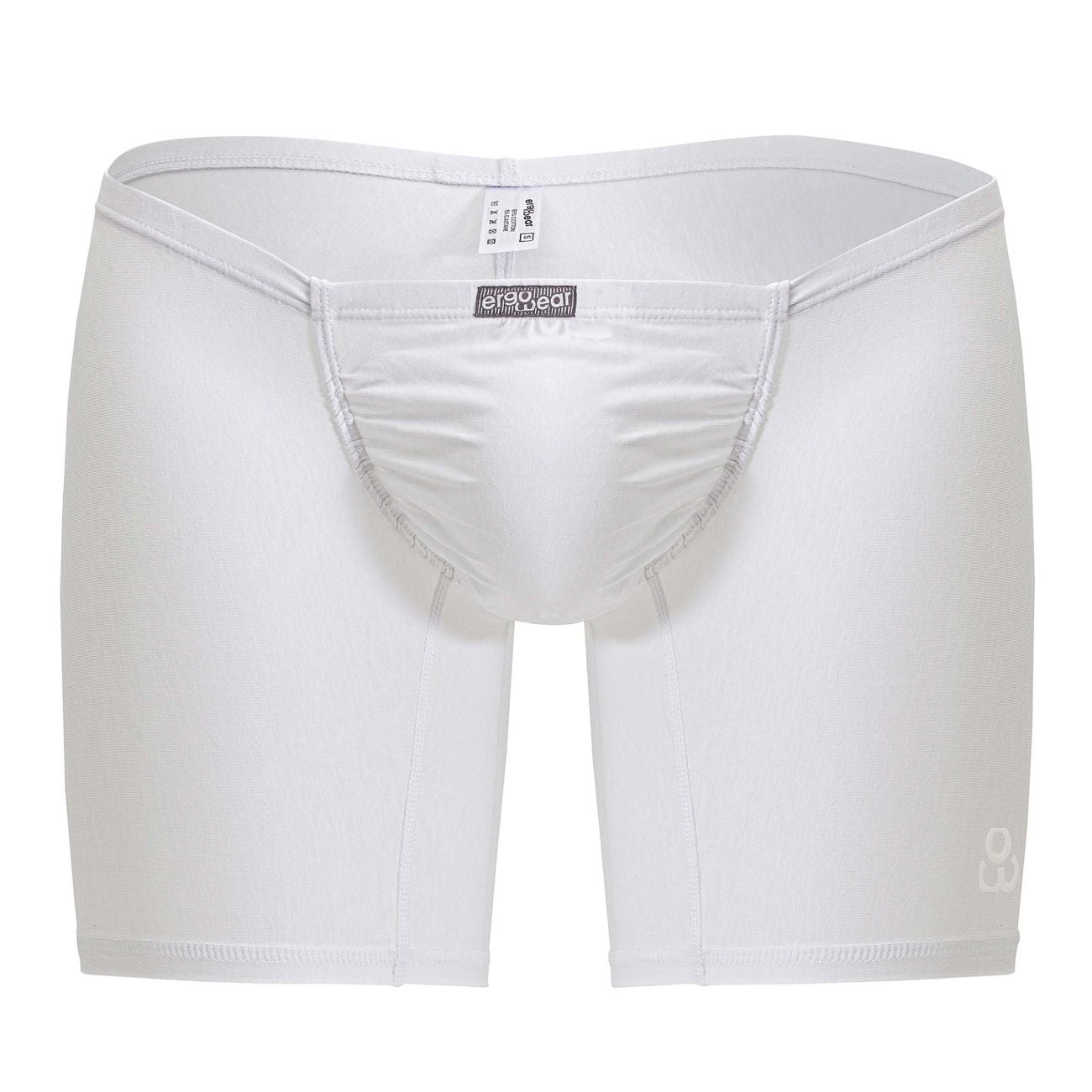 ErgoWear EW1737 FEEL GR8 Cotton Boxer Briefs Color White - DealByEthan.gay loves ErgoWear