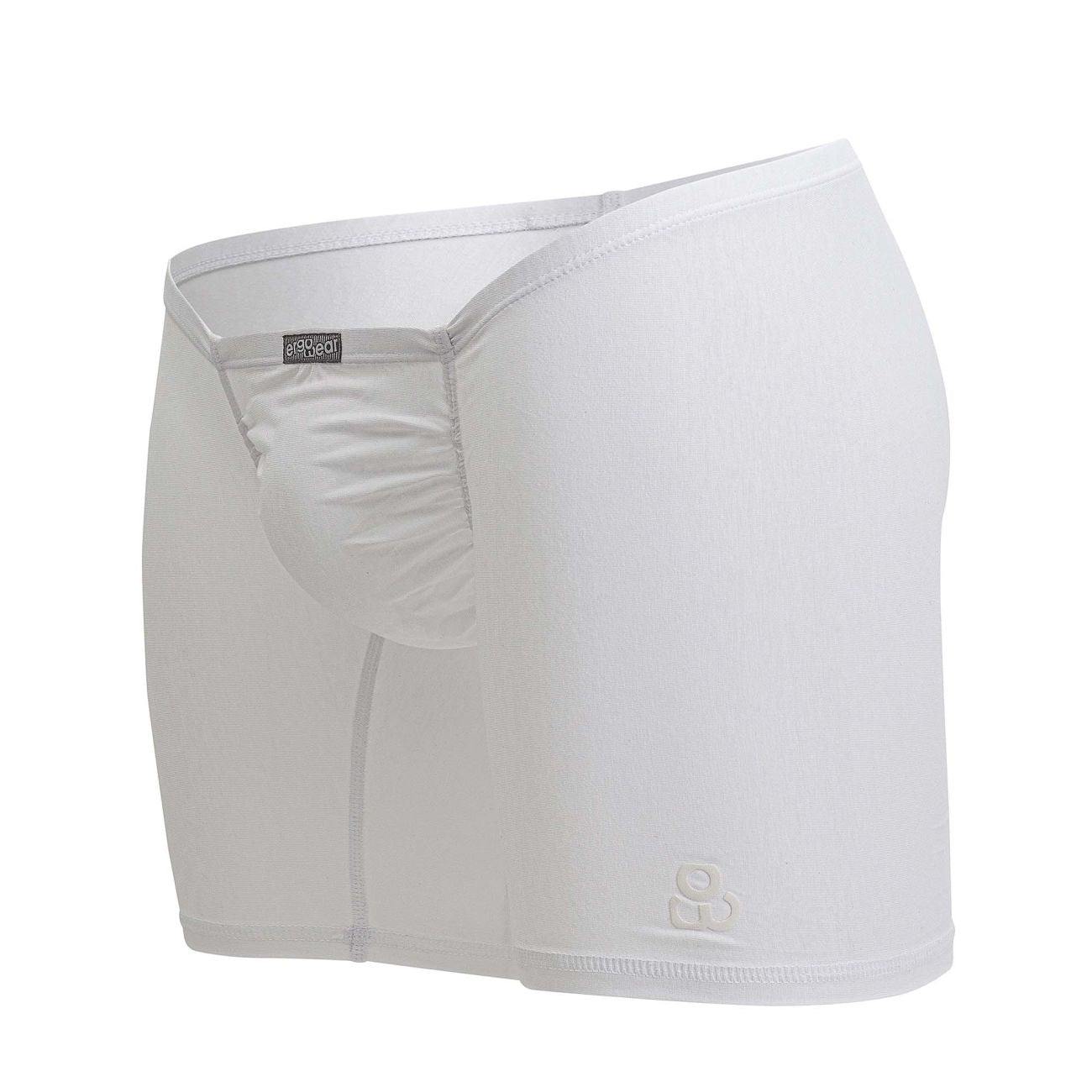 ErgoWear EW1737 FEEL GR8 Cotton Boxer Briefs Color White - DealByEthan.gay loves ErgoWear