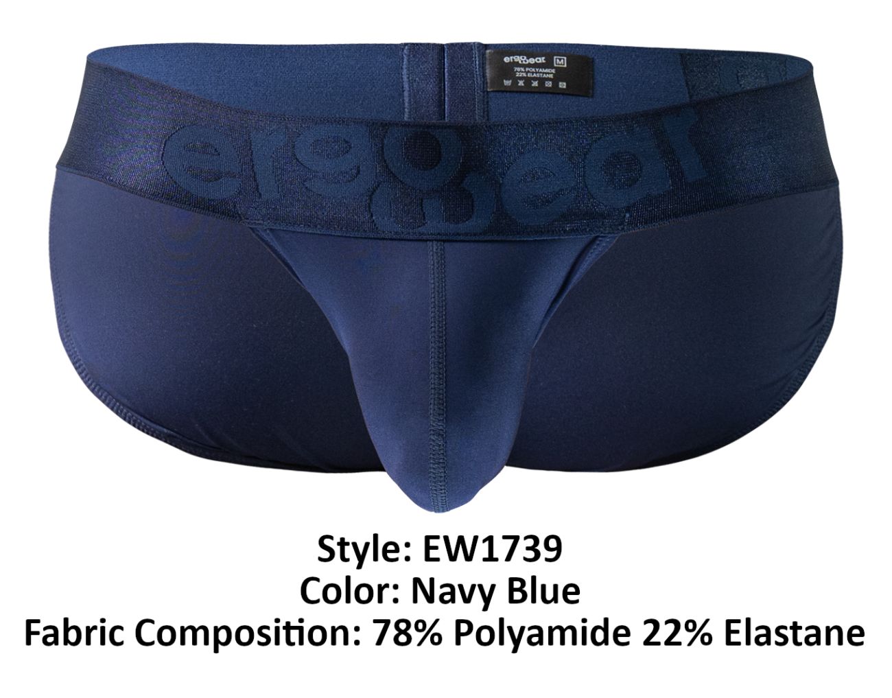 ErgoWear EW1739 MAX BOLD Bikini Color Navy Blue - DealByEthan.gay loves ErgoWear