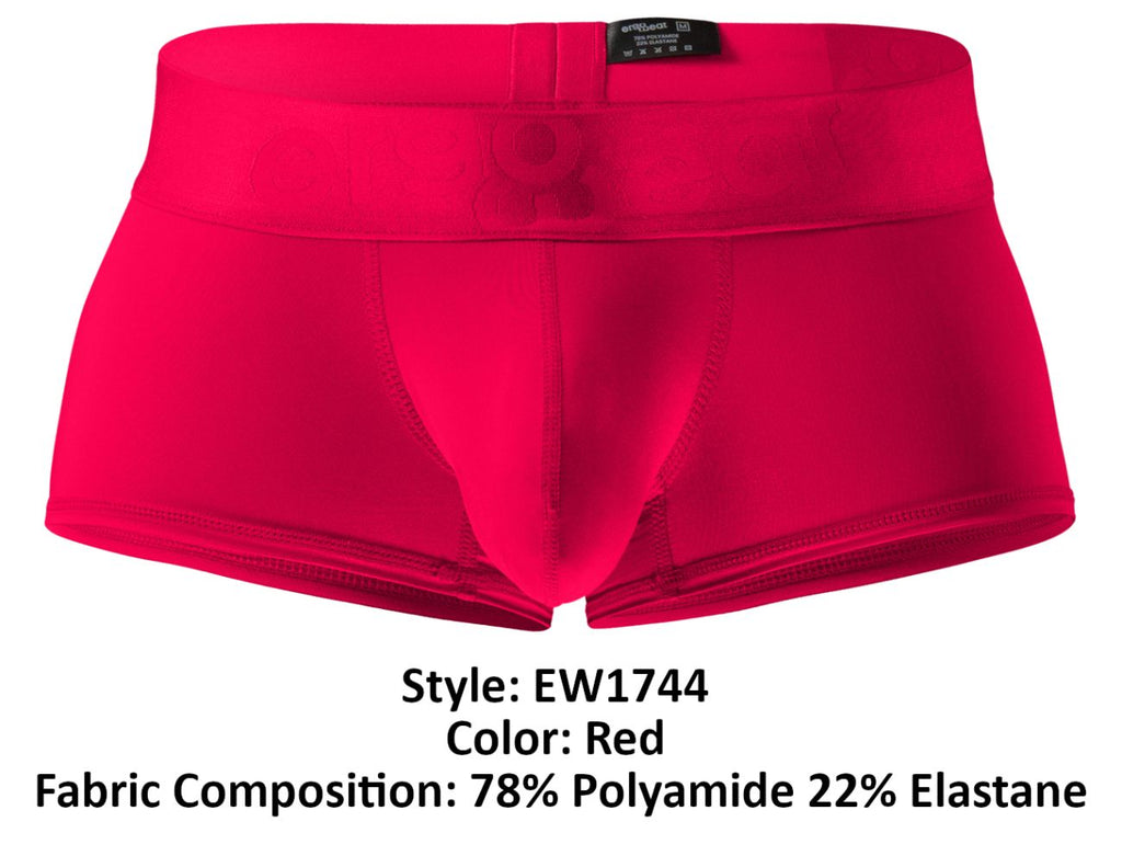 ErgoWear EW1744 MAX BOLD Trunks Color Red - DealByEthan.gay loves ErgoWear