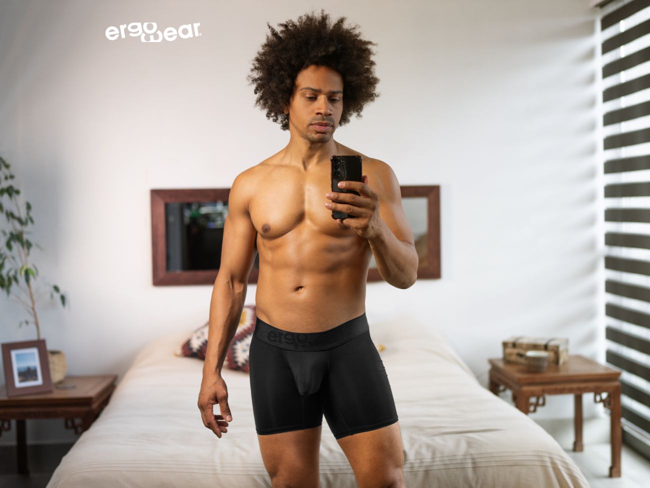 ErgoWear EW1749 MAX BOLD Boxer Briefs Color Black - DealByEthan.gay loves ErgoWear