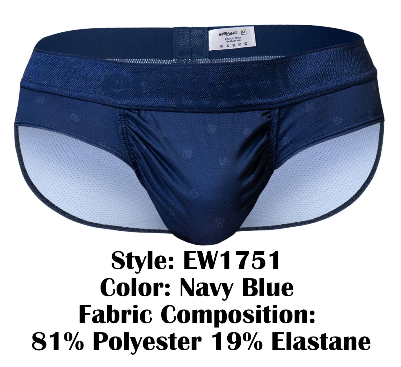 ErgoWear EW1751 FEEL SE Briefs Color Navy Blue - DealByEthan.gay loves ErgoWear