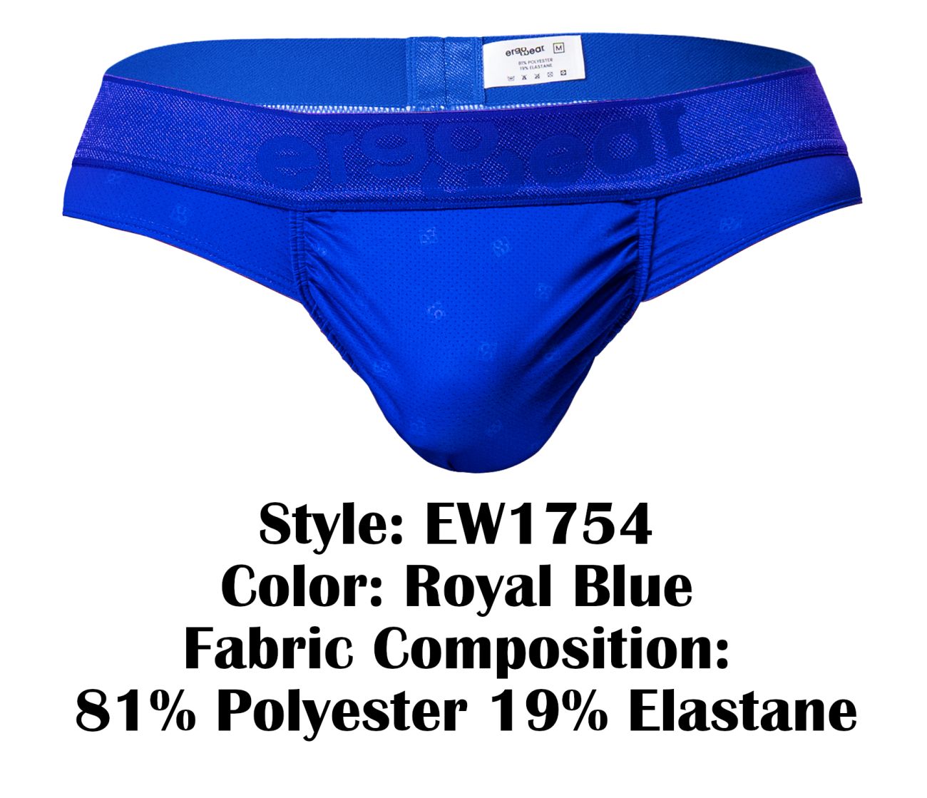 ErgoWear EW1754 FEEL SE Tangas Farbe Königsblau