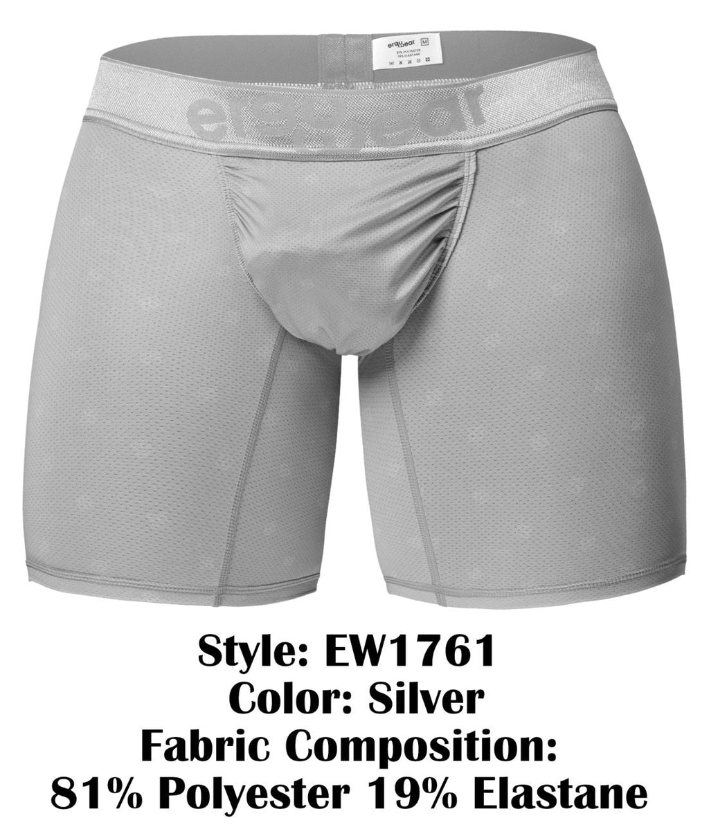 ErgoWear EW1761 FEEL SE Boxer Briefs Color Silver - DealByEthan.gay loves ErgoWear