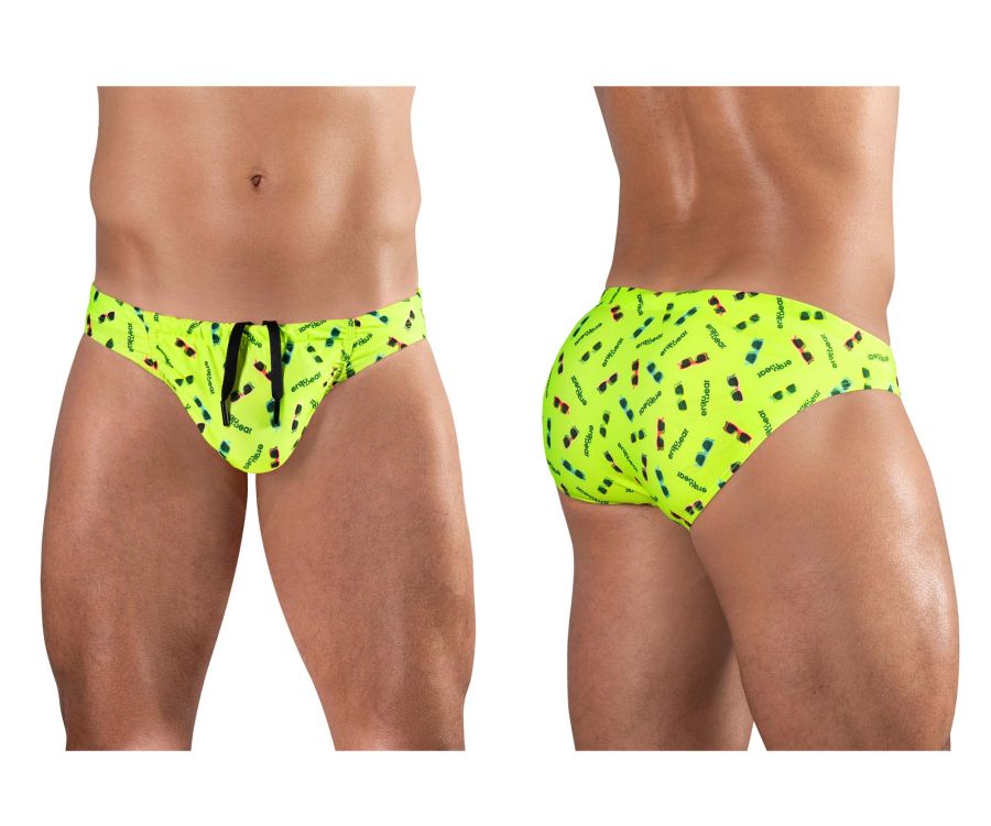 ErgoWear EW1762 FEEL SW Swim Briefs Color Bright Yellow - DealByEthan.gay loves ErgoWear