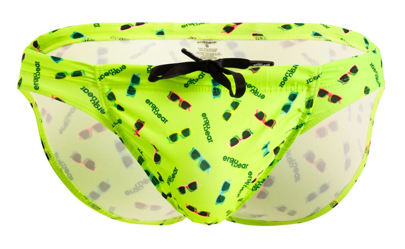 ErgoWear EW1762 FEEL SW Swim Briefs Color Bright Yellow - DealByEthan.gay loves ErgoWear