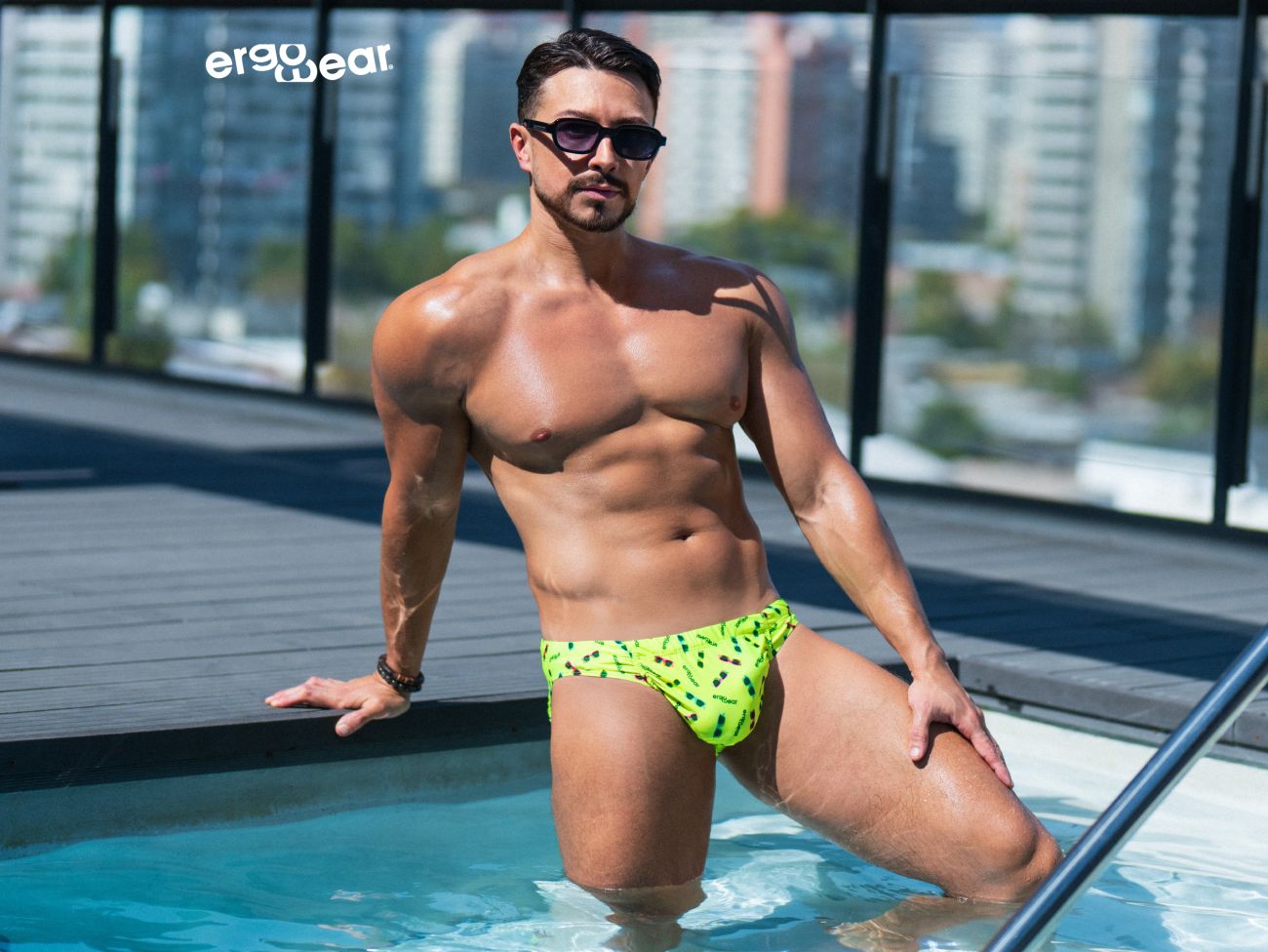 ErgoWear EW1762 FEEL SW Swim Briefs Color Bright Yellow - DealByEthan.gay loves ErgoWear