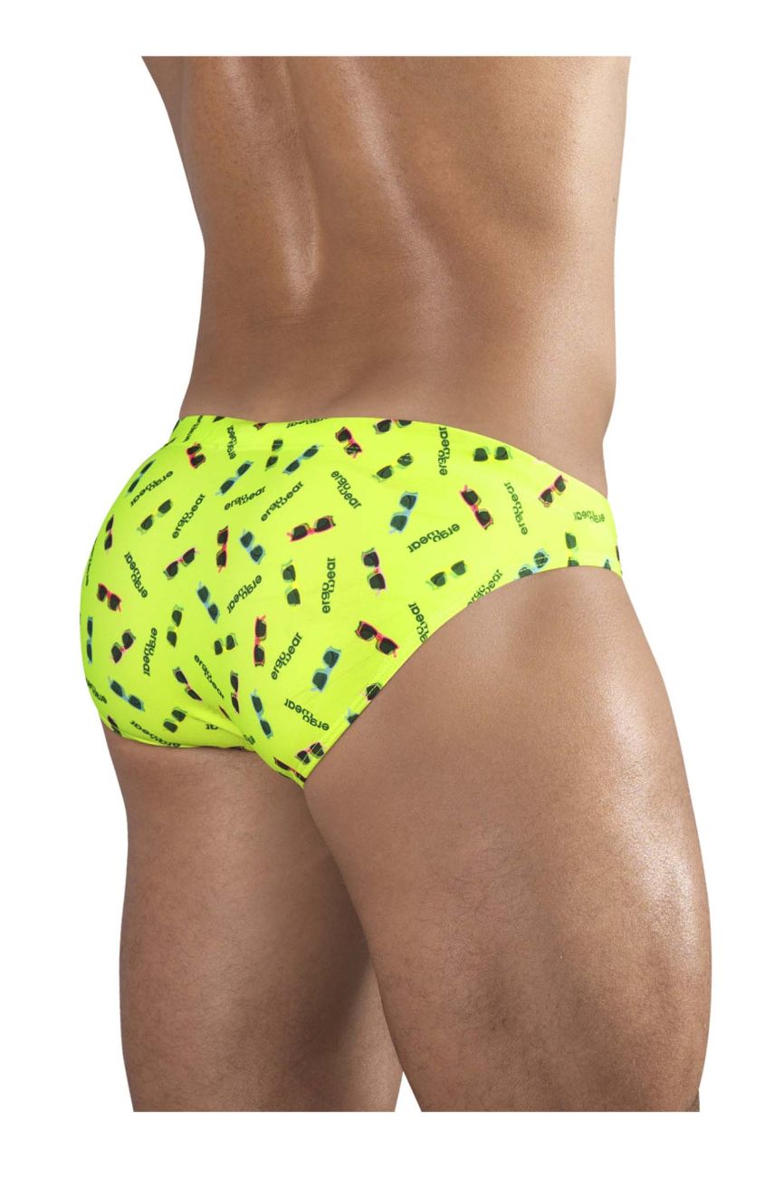 ErgoWear EW1765 X4D SW Swim Briefs Color Bright Yellow - DealByEthan.gay loves ErgoWear