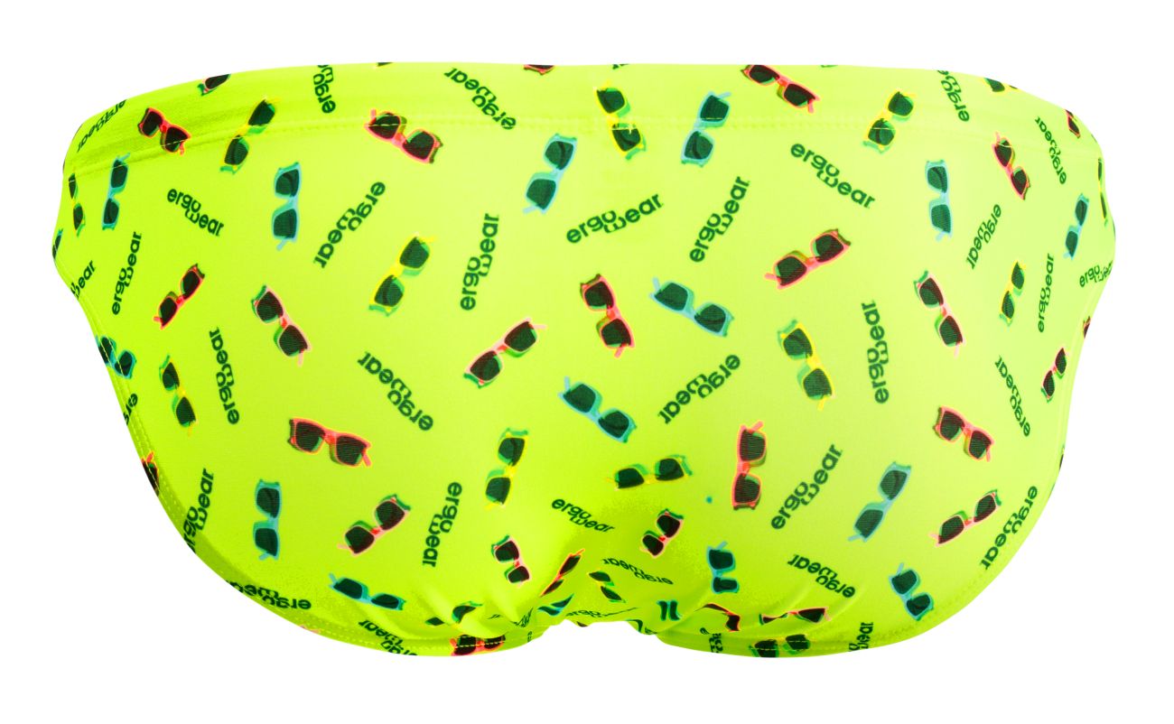 ErgoWear EW1765 X4D SW Swim Briefs Color Bright Yellow - DealByEthan.gay loves ErgoWear