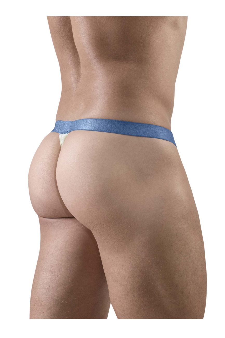 ErgoWear EW1768 SLK SE G-String Color Vanilla-Birds - DealByEthan.gay loves ErgoWear