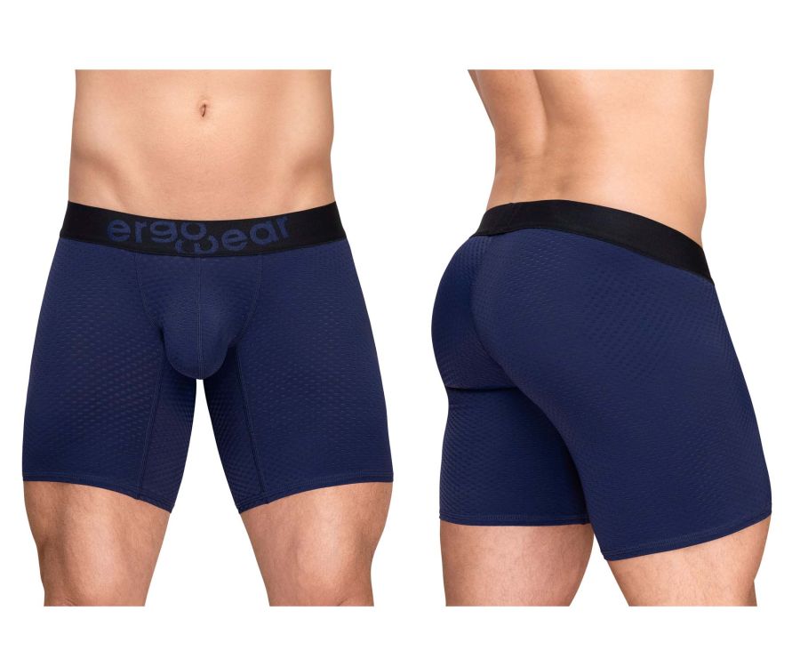 ErgoWear EW1792 MAX FLOW Boxer Briefs Color Dark Blue - DealByEthan.gay loves ErgoWear