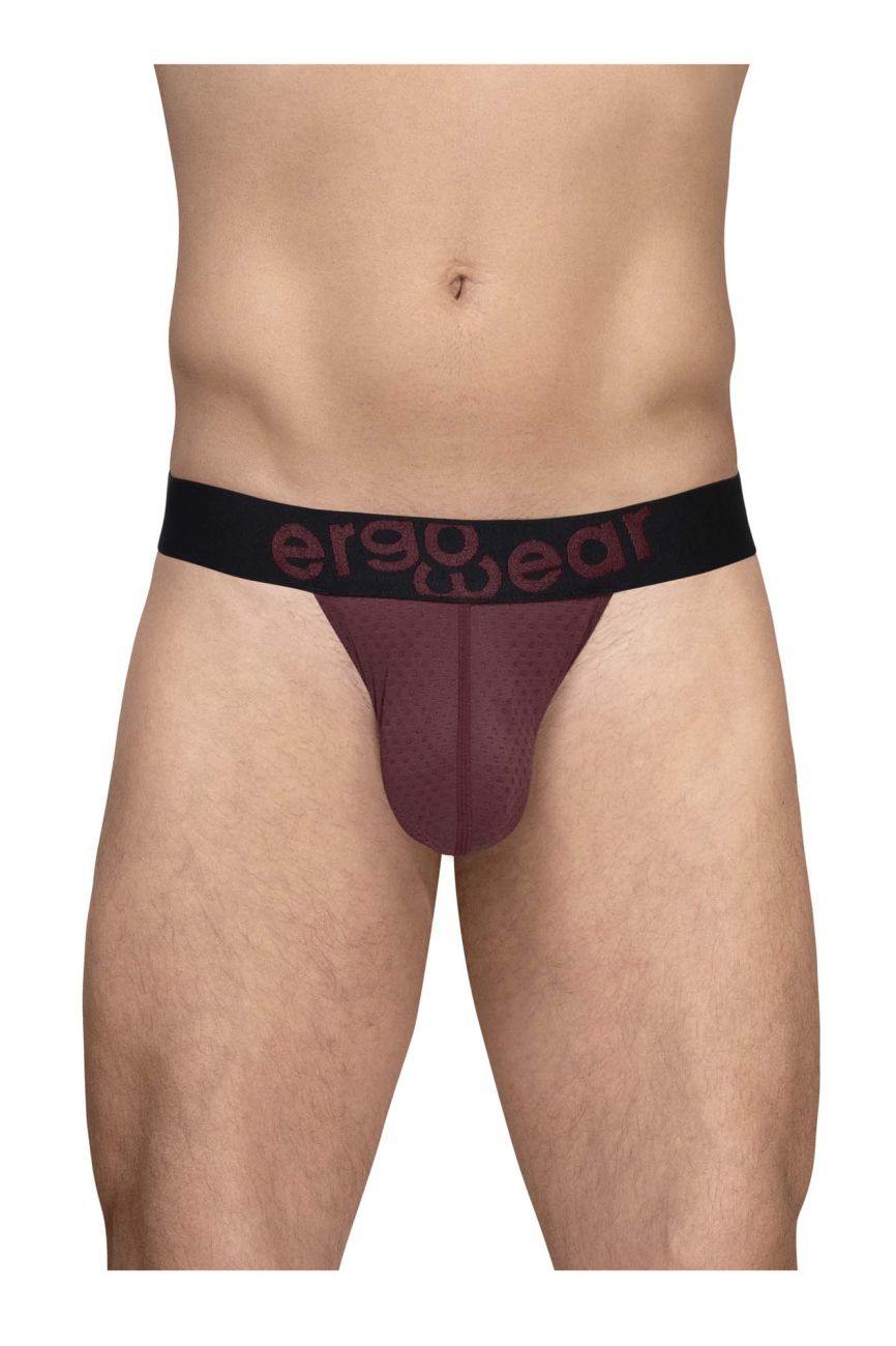 ErgoWear EW1793 MAX FLOW G-String Color Burgundy - DealByEthan.gay loves ErgoWear