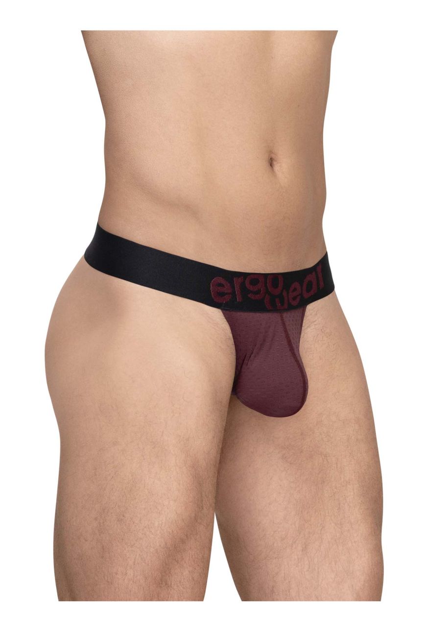ErgoWear EW1793 MAX FLOW G-String Color Burgundy - DealByEthan.gay loves ErgoWear