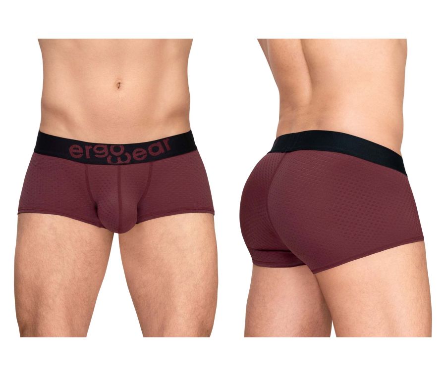ErgoWear EW1795 MAX FLOW Trunks Color Burgundy - DealByEthan.gay loves ErgoWear