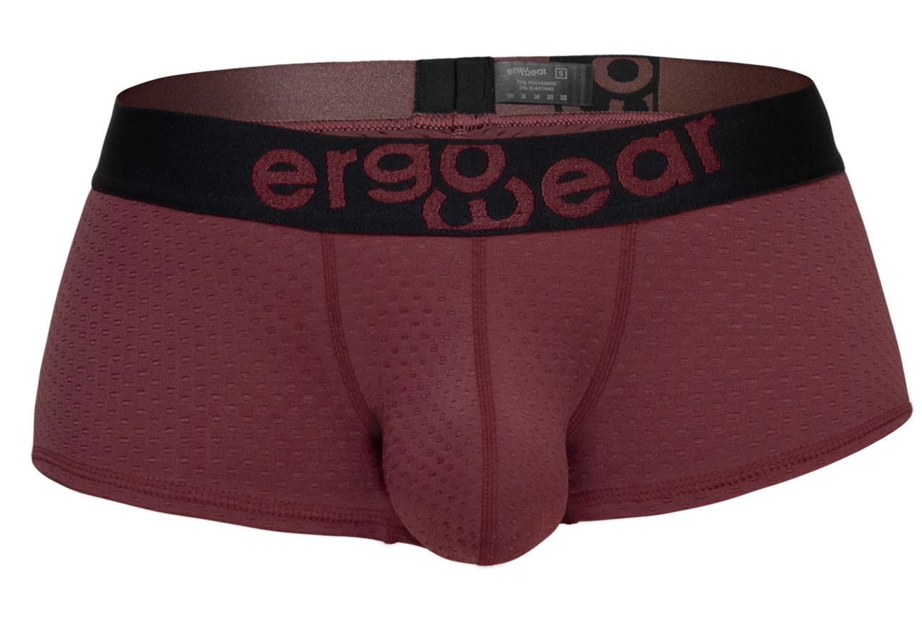ErgoWear EW1795 MAX FLOW Trunks Color Burgundy - DealByEthan.gay loves ErgoWear