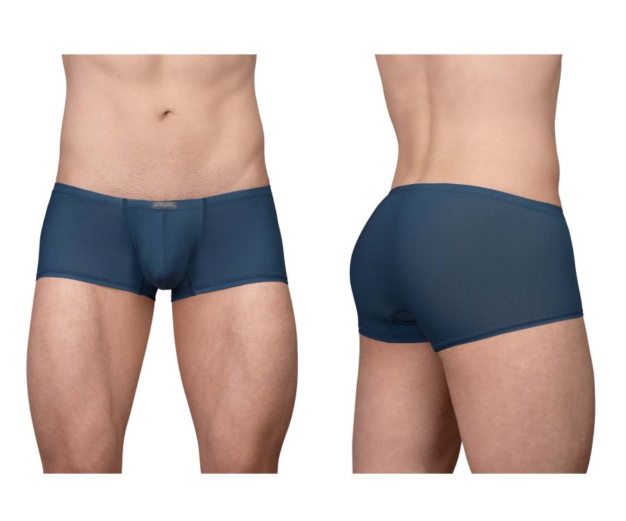 Dark blue ergo wear ew1799 x4d se trunks seamless briefs with smooth fabric finish in sea blue color