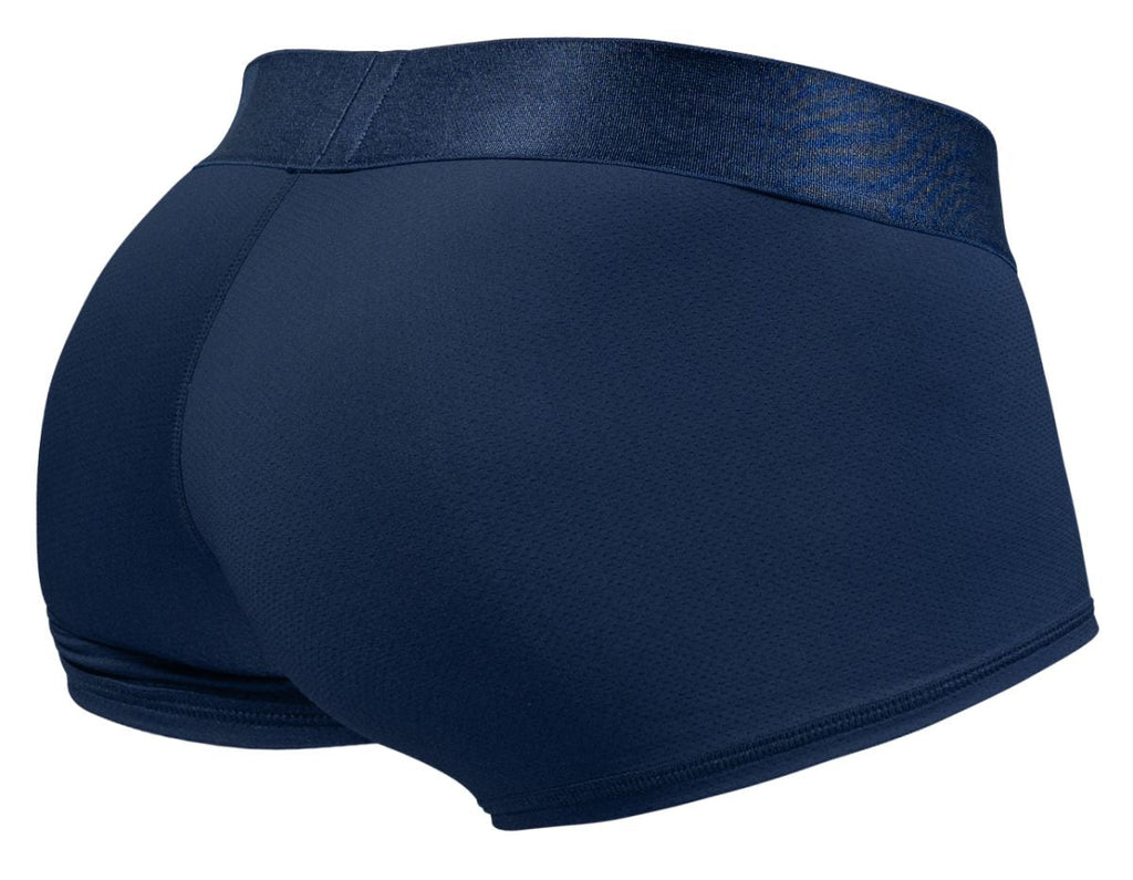 Navy blue ergoWear ew1814 max bold se trunks stretch cotton briefs with seamless design and reinforced waistband