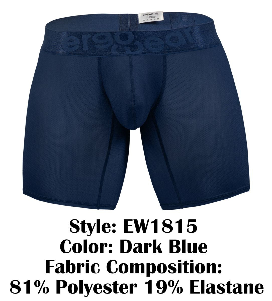 ErgoWear EW1815 MAX BOLD SE Boxer Briefs Color Dark Blue - DealByEthan.gay loves ErgoWear