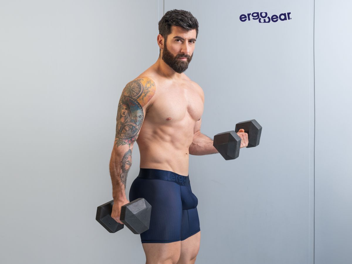 ErgoWear EW1815 MAX BOLD SE Boxer Briefs Color Dark Blue - DealByEthan.gay loves ErgoWear