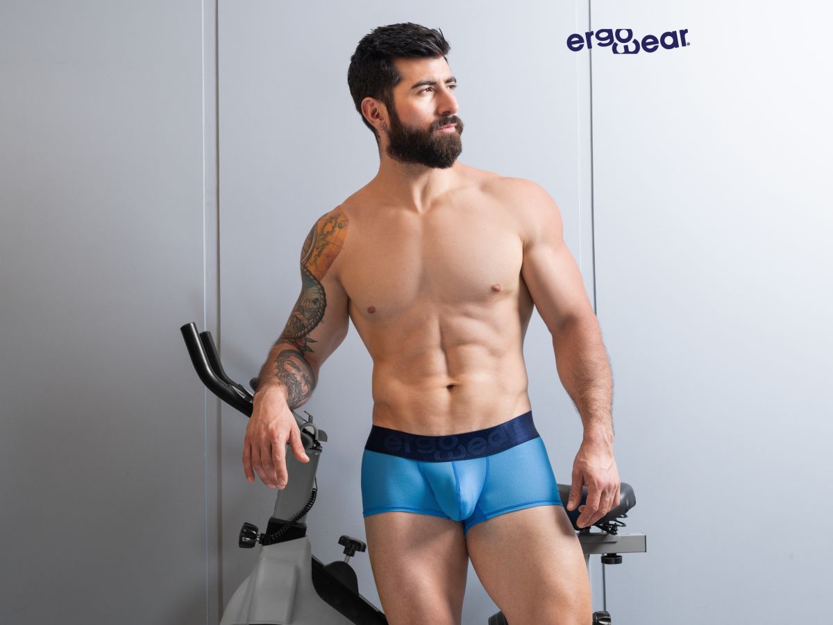 ErgoWear EW1822 MAX BOLD SE Trunks Color River Blue - DealByEthan.gay loves ErgoWear