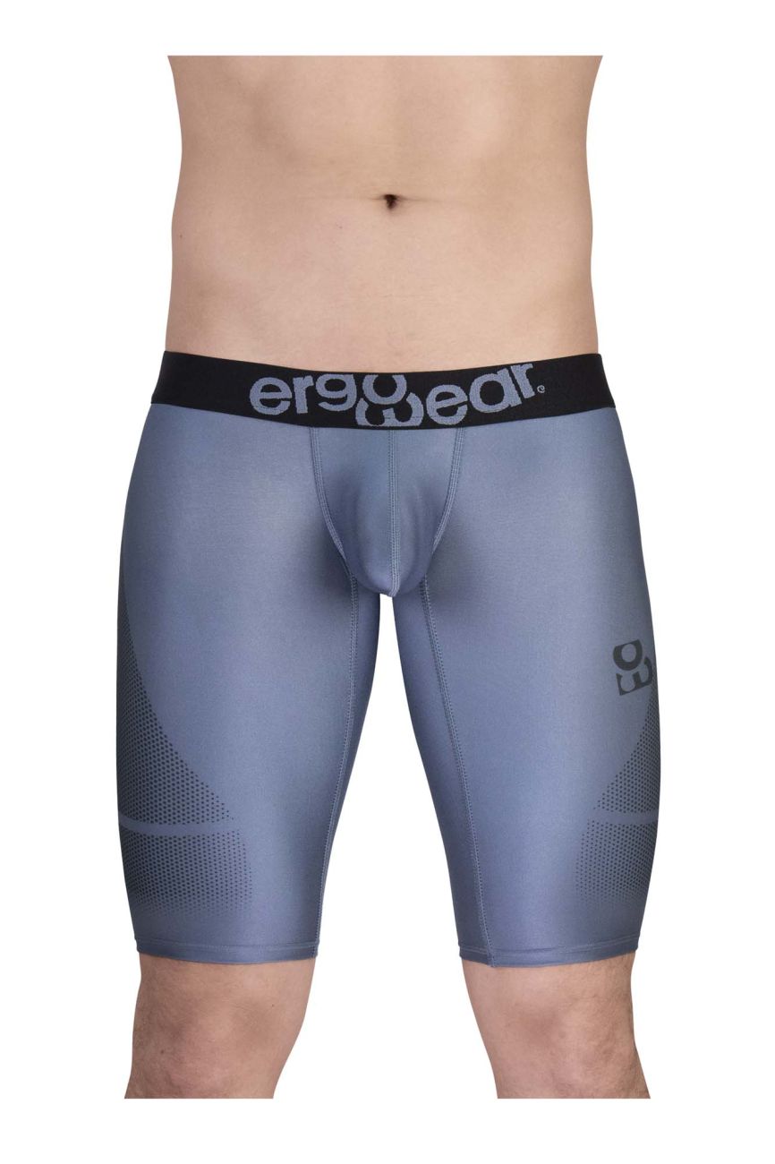 ErgoWear EW1609 MAX SE Athletic Shorts Color Gray-Black