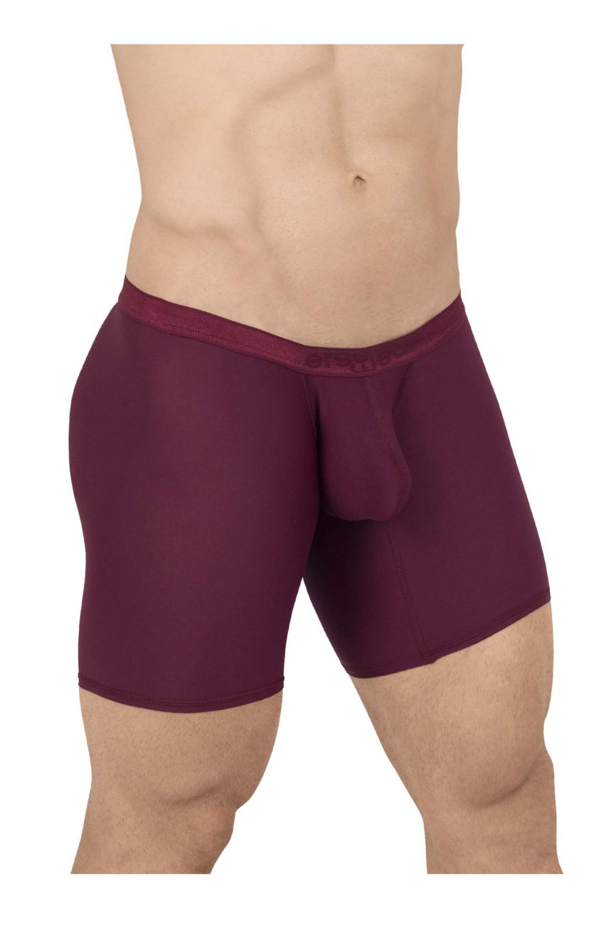 Calzoncillos tipo bóxer ErgoWear EW1659 SLK color burdeos