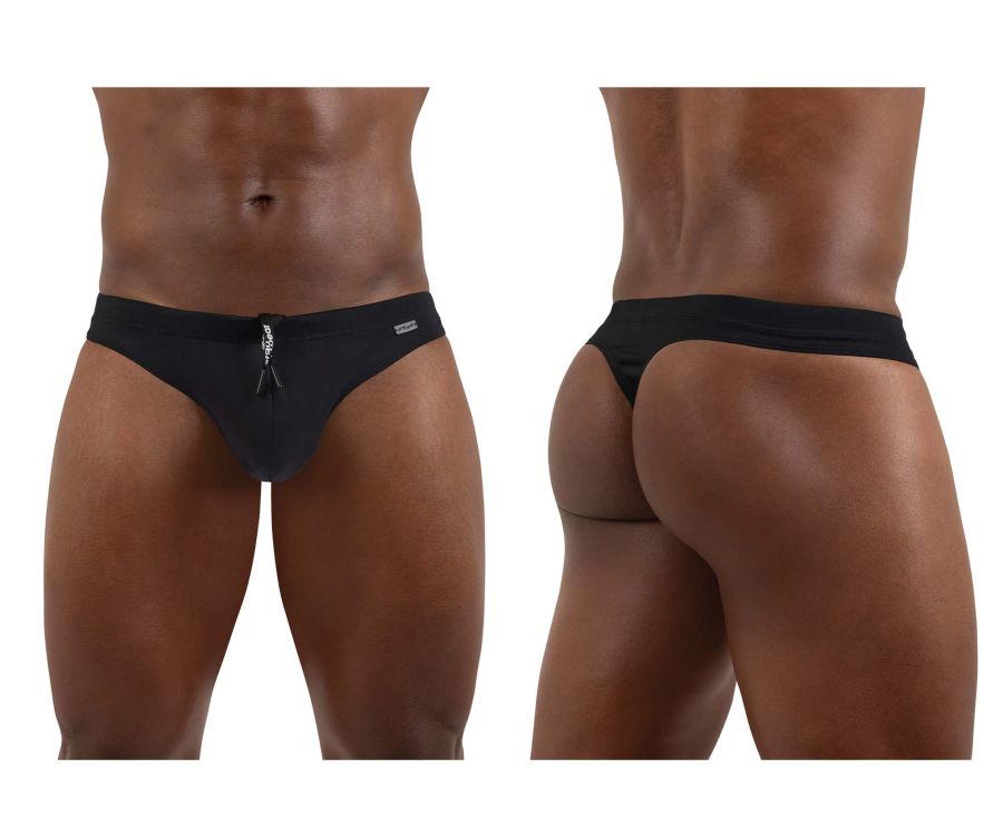 ErgoWear EW1693 X4D SW Schwimm-Tangas, Farbe Jet Black