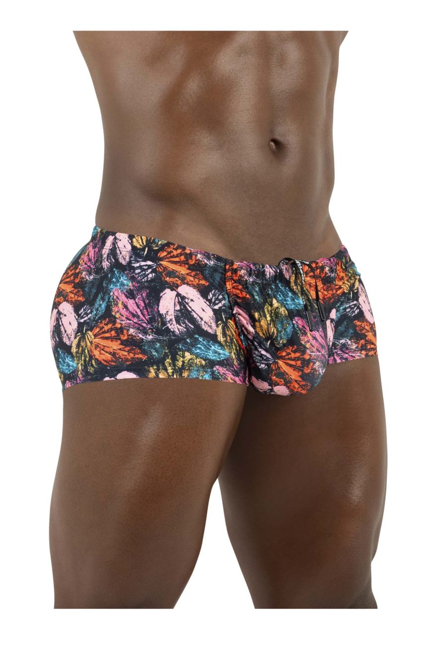 ErgoWear EW1696 FEEL SW Badehose Farbe Pink Leaves