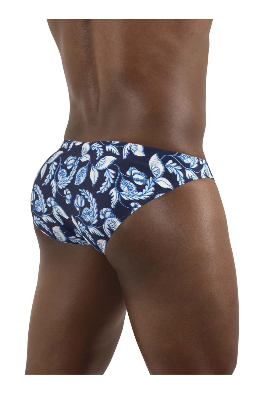 ErgoWear EW1697 FEEL SW Badeslip Farbe Abstrakt Blau