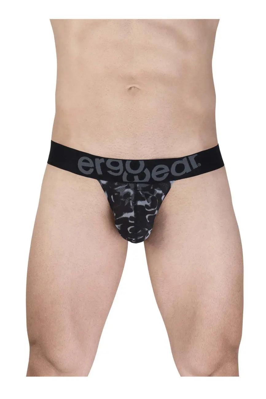 Ropa Interior Masculina ErgoWear EW1723 MAX SE CAMO Bikini Color Negro
