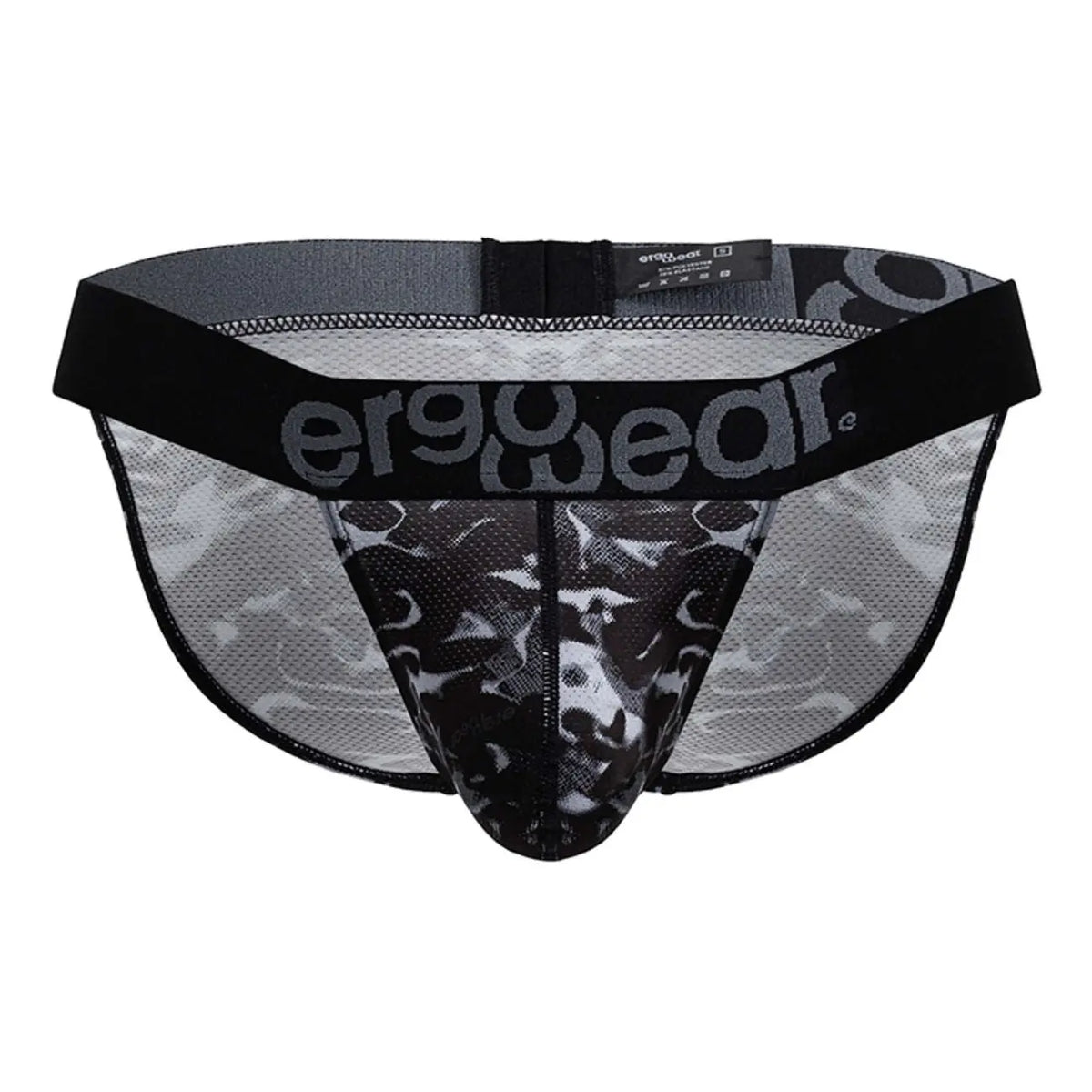 Ropa Interior Masculina ErgoWear EW1723 MAX SE CAMO Bikini Color Negro