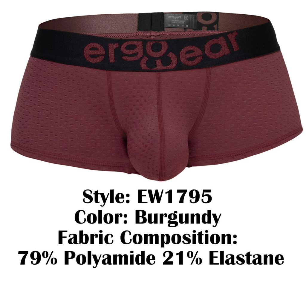 Bañador ErgoWear EW1795 MAX FLOW color burdeos