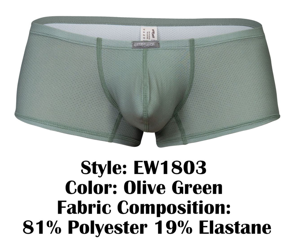 ErgoWear EW1803 X4D SE Boxershorts, Farbe Olivgrün