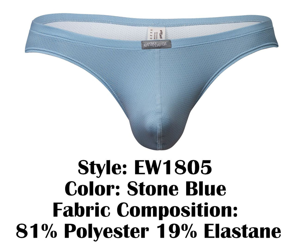 Tangas ErgoWear EW1805 X4D SE Color Azul Piedra