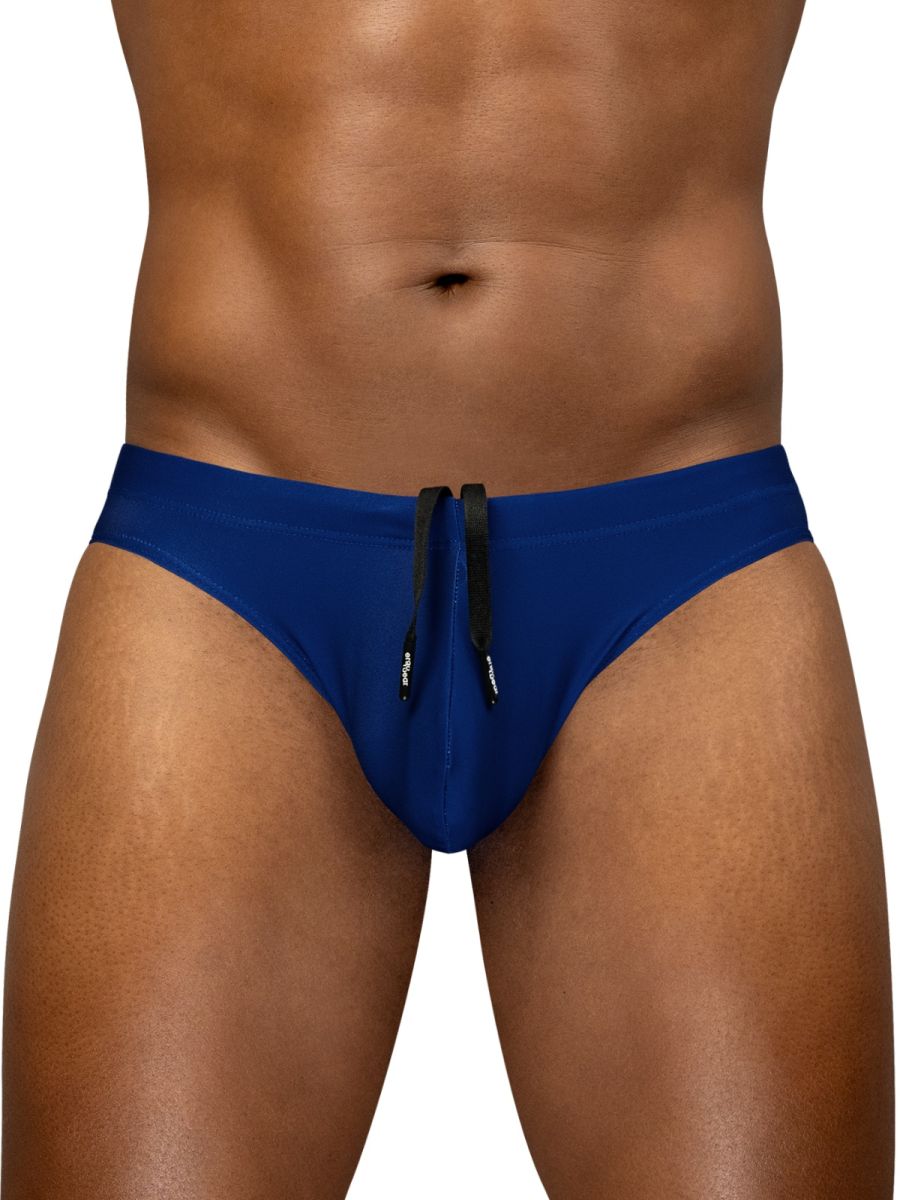 Royal blue ergoWear ew1832 x4d sw swim thongs with black drawstrings ideal for beach and pool use
