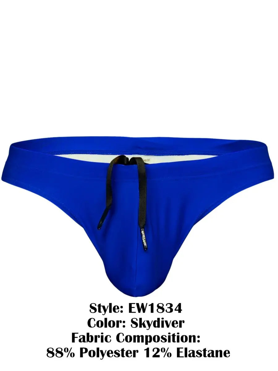 ErgoWear Herren Active- und Bademode EW1834 X4D SW Schwimm-Tangas Farbe Skydiver