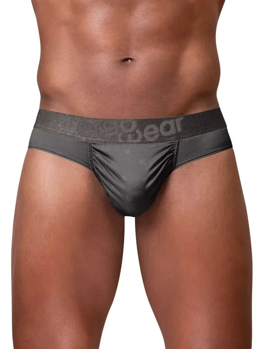ErgoWear EW1841 Men's Underwear FEEL SE Sleek Ergonomic Thong Color Dark Gray