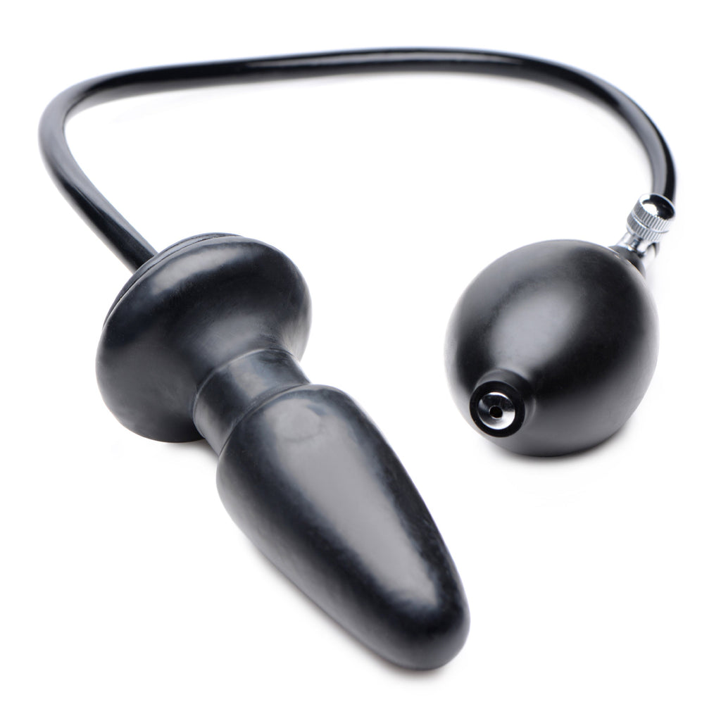 Tapón anal inflable expandible