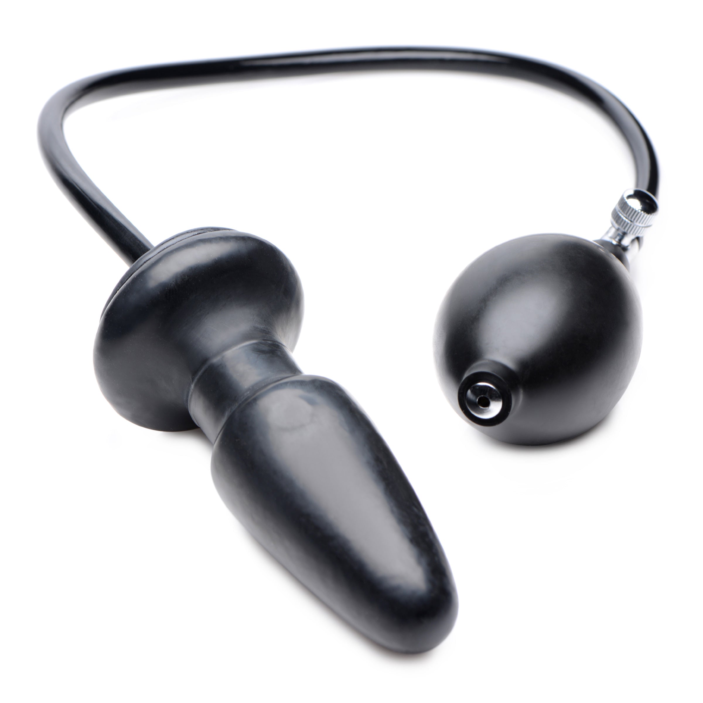 Tapón anal inflable expandible