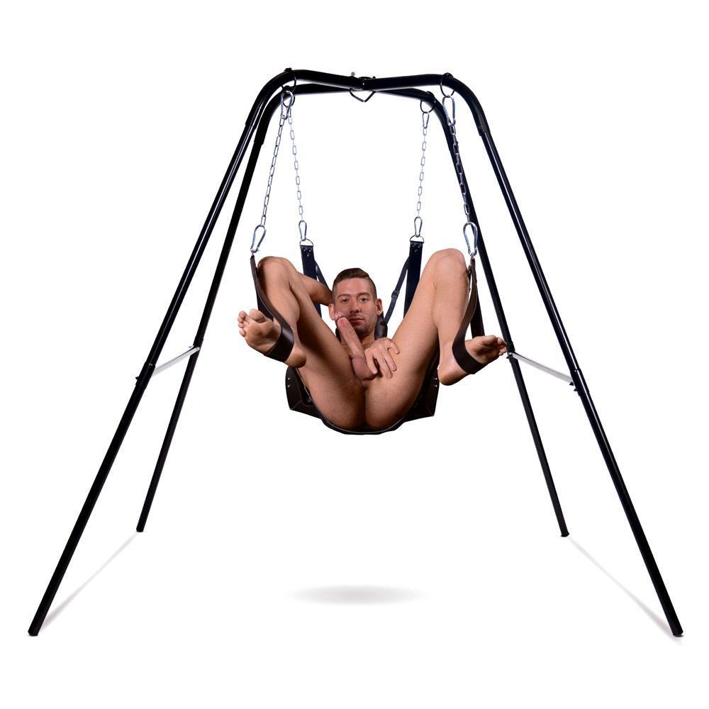 Soporte para columpio y eslinga extrema