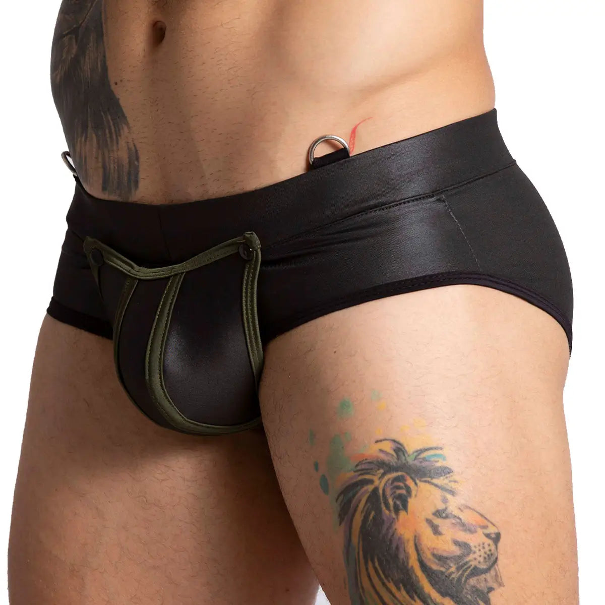 F Fetish Green Brief by Gigo Underwear - F Fetish Green Brief | Mens underwear by GIGO Underwear