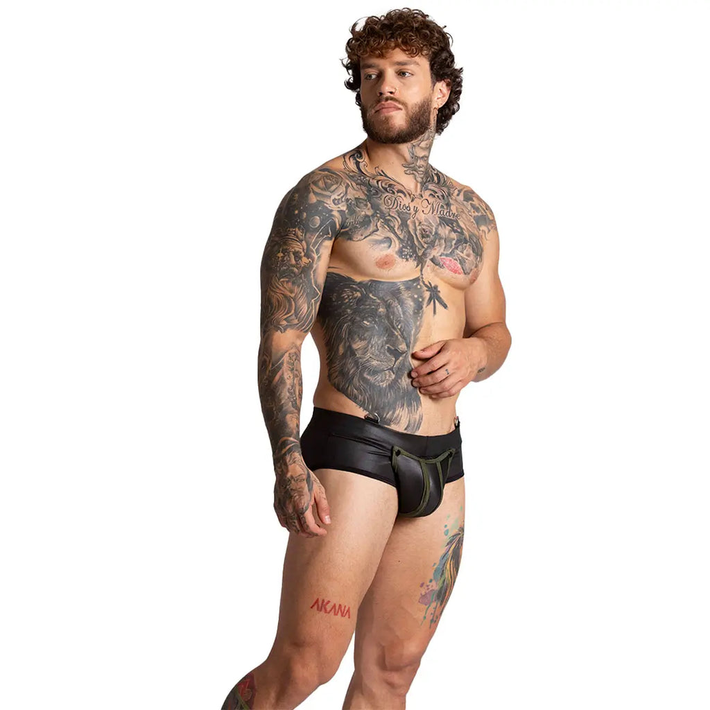F Fetish Green Brief by Gigo Underwear - F Fetish Green Brief | Mens underwear by GIGO Underwear