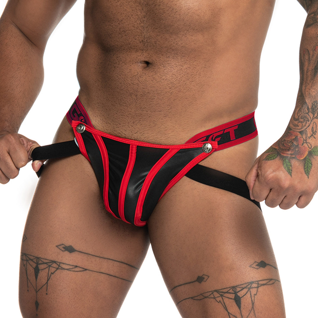 Fetiche Red Jockstrap by Gigo Underwear - Fetiche Red Jockstrap | Mens underwear by GIGO Underwear