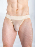 Full Kit Gear Captivity Jockstrap Underwear - Champagne