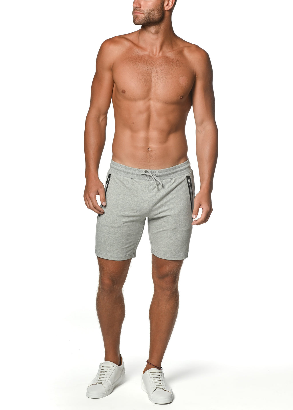 FLEECE FLEX-COTTON STRETCH SHORTS - DealByEthan.gay loves ST33LE
