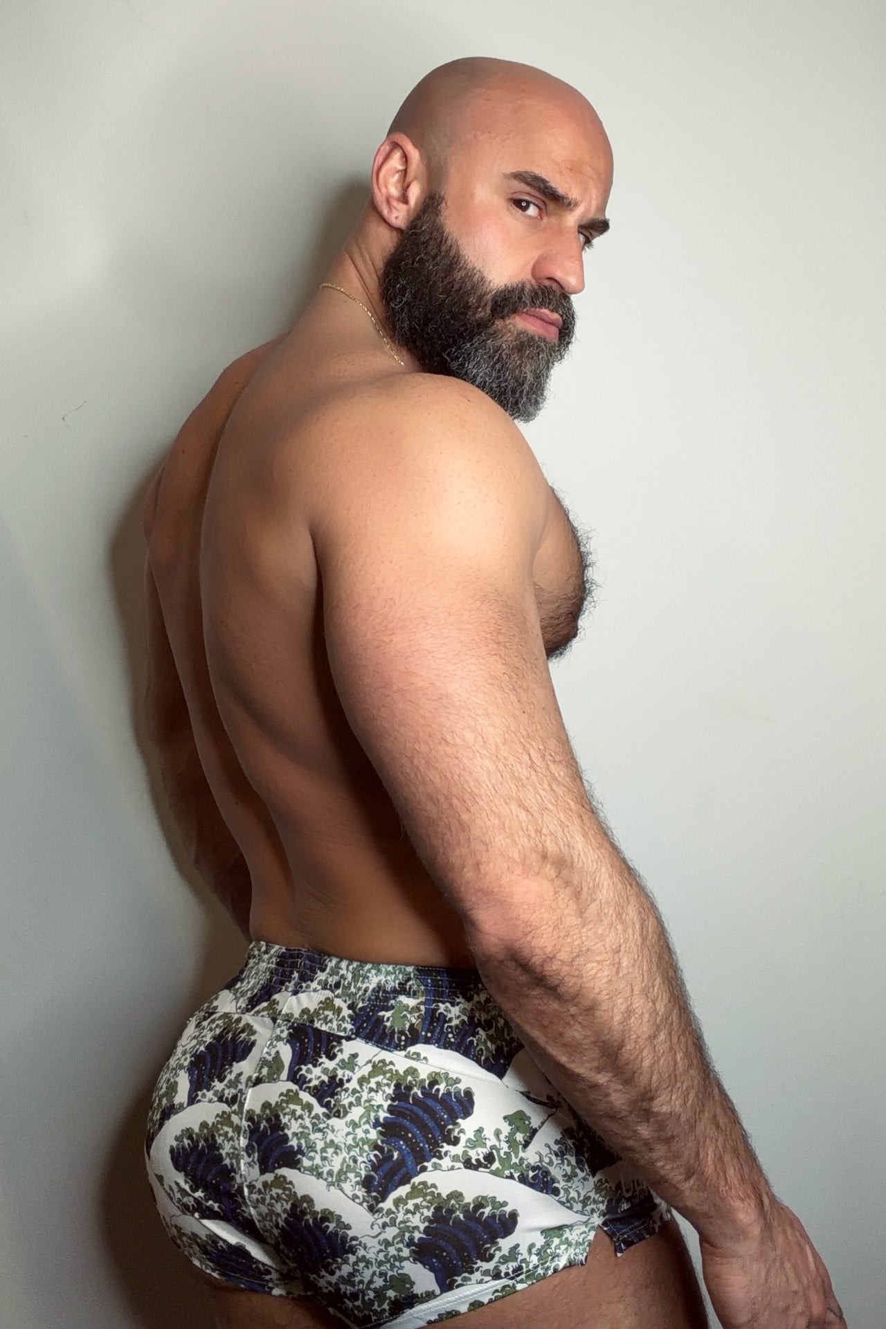 Shorts deportivos Stretch-It de 2" - Ondas